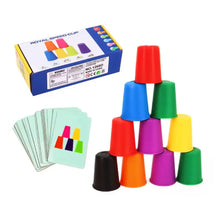 jeu de gobelets empilables Montessori - Enjouet