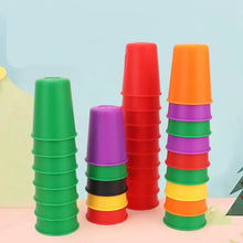 jeu de gobelets empilables Montessori - Enjouet