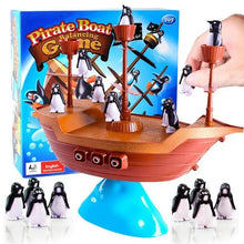 Jeu d’équilibre Bateau Pirate pingouins - Enjouet