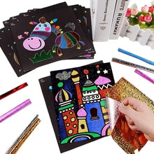 Jeu éducatif autocollant Paillettes - Enjouet