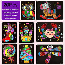 Jeu éducatif autocollant Paillettes - Enjouet