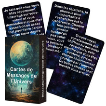 Jeux de carte divinatoire Messages Univers - Enjouet