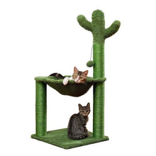 Jouet Arbre à chat en forme de Cactus - Enjouet