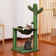 Jouet Arbre à chat en forme de Cactus - Enjouet