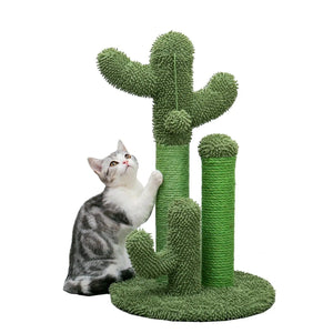 Jouet Arbre à chat en forme de Cactus