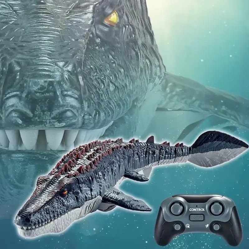 Dinosaure Télécommandé Jouet Enfant - Réaliste Avec Lumière Brume Et Sons - 3-12 Ans