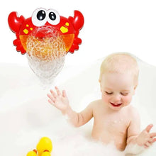 Jouet de bain Crabe à bulles amusant pour bébé - Enjouet