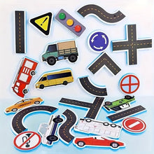 Jouet de Bain Puzzle Route Voiture - Enjouet