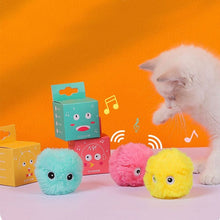 jouet interactif chat Boule peluche musical - Enjouet