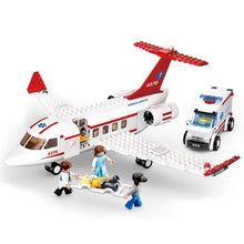 Jouet Lego Ambulance aérienne médicale - Enjouet