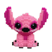 Jouet Nano block Stitch Bleu Rose - Enjouet