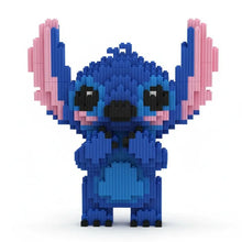 Jouet Nano block Stitch Bleu Rose - Enjouet