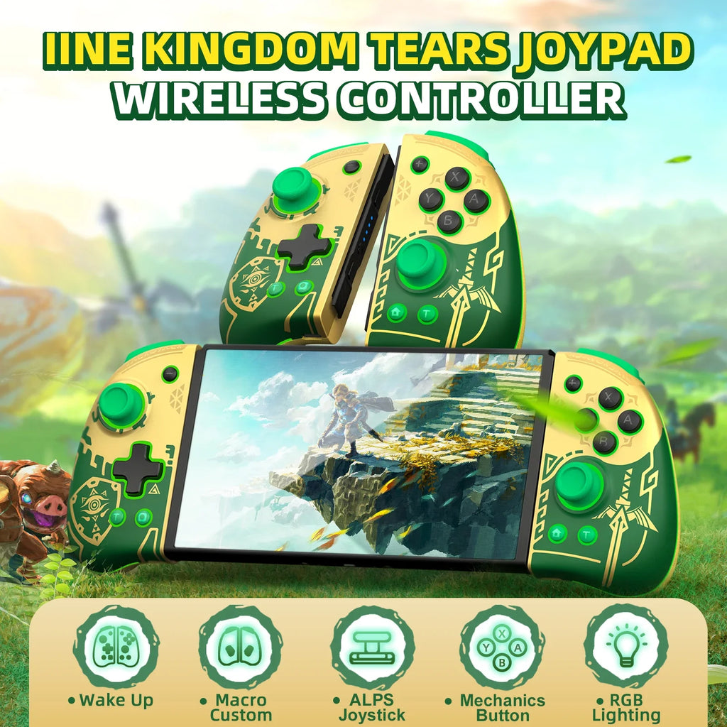 Joycons Large Nintendo Switch Zelda