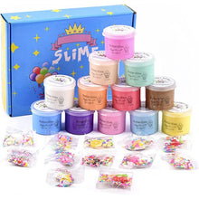 Kit Slime Fluffy pour Enfants 10 Pièces - Enjouet