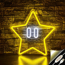 Lampe Neon Etoile Mario - Enjouet