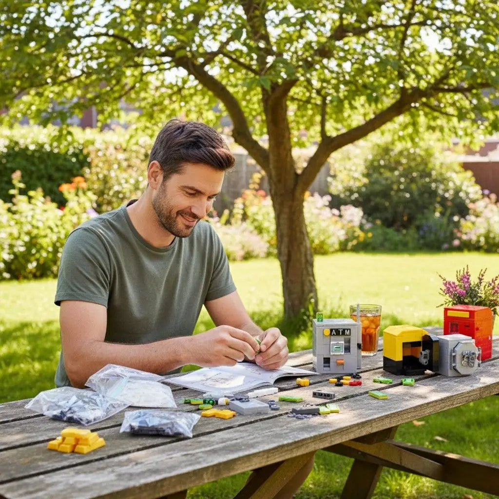 Lego Moc Bank Safe - Enjouet