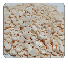 Une pile de connecteurs ronds en plastique lego moc carrelage off-white pour lego moc carrelage 1000pcs