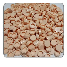 Caps beige en plastique pour lego moc carrelage 1000pcs utilisés dans la construction lego moc carrelage