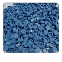 Capuchons bleus en plastique pour lego moc carrelage 1000pcs compatibles moc carrelage lego moc