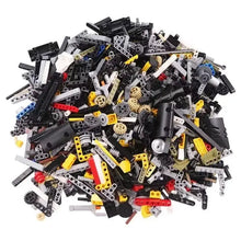 Lego moc lot pièces lego moc en vrac de pièces technic colorées noir jaune blanc rouge et gris