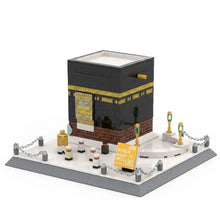 Lego moc kaaba en noir et or avec forte valeur symbolique pour la mosquée de la mecque en modèle lego