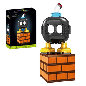 Figura para construir de bomba de dibujos animados