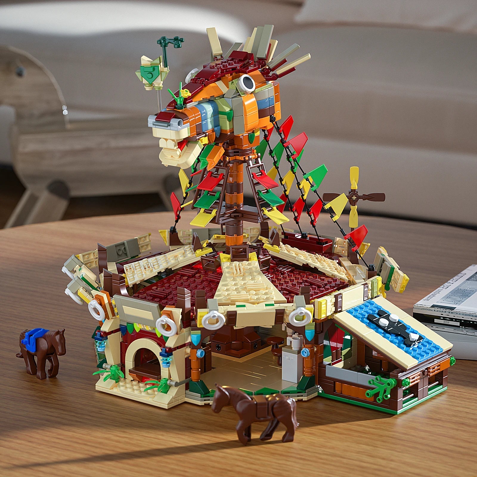 Lego Station Relais Zelda Breath Of The Wild