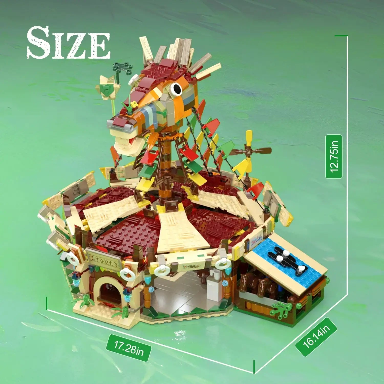 Lego Station Relais Zelda Breath Of The Wild