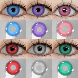 Lentilles Halloween Couleurs Nebula