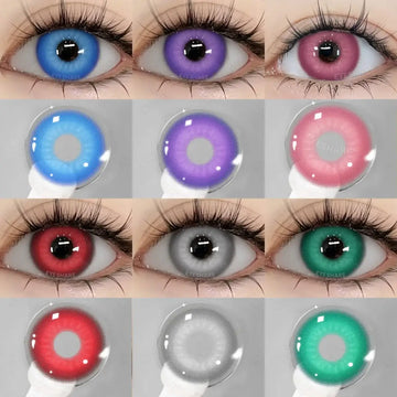 Lentilles Halloween Couleurs Nebula