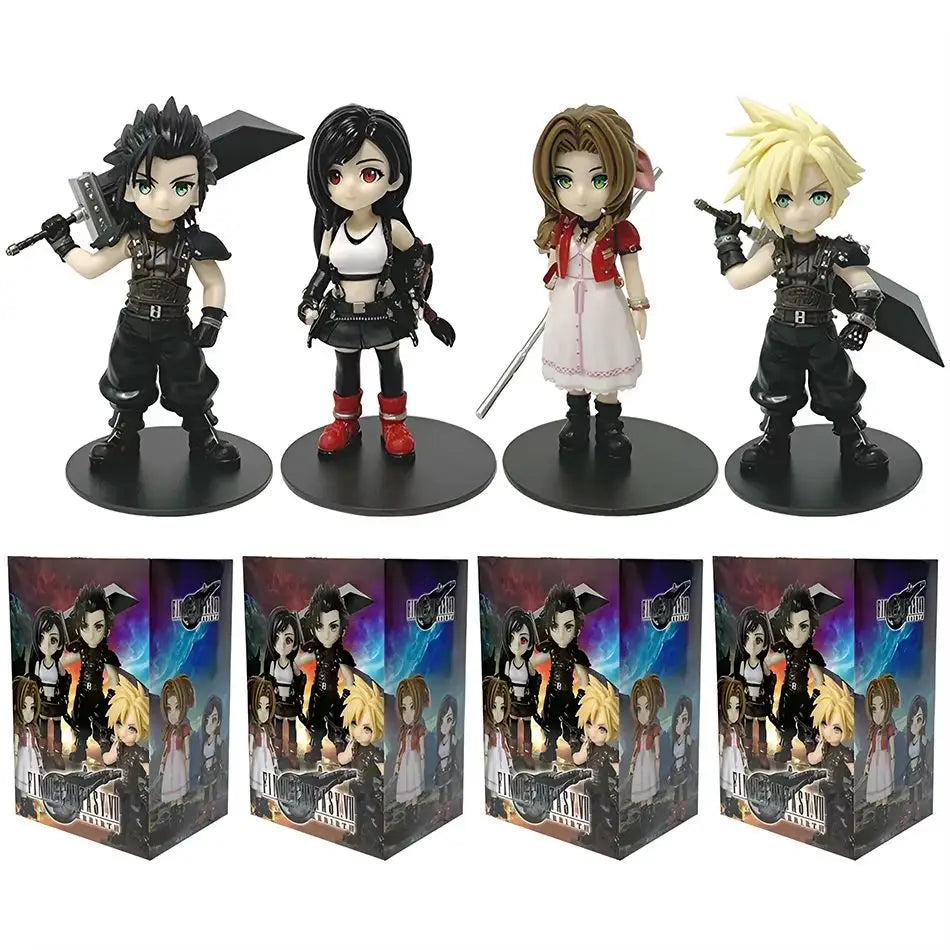 Lot 4 Figurines Final Fantasy VII Rebirth