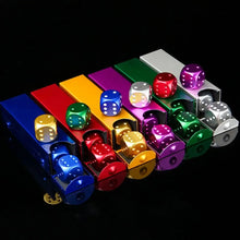 Lot 5 pièces Dés Aluminiums Colorés - Enjouet