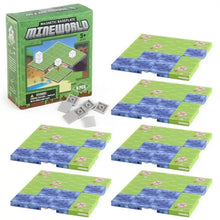 Lot 6 plaques magnétiques minecraft avec plaques magnétiques vertes et bleues pour jeu thématique minecraft