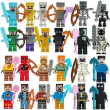 Lot 8 Figurines Lego Minecraft - Enjouet