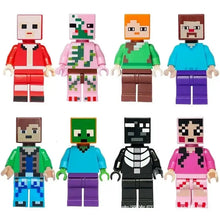 Lot 8 Figurines Lego Minecraft - Enjouet