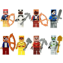Lot 8 Figurines Lego Minecraft - Enjouet