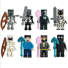 Lot 8 Figurines Lego Minecraft - Enjouet