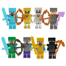 Lot 8 Figurines Lego Minecraft - Enjouet