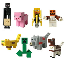 Lot 8 Figurines Lego Minecraft - Enjouet