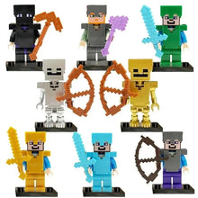 Lot 8 Figurines Lego Minecraft - Enjouet