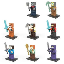 Lot 8 Figurines Lego Minecraft - Enjouet