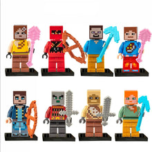 Lot 8 Figurines Lego Minecraft - Enjouet