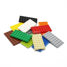Lot de 30 Plaques de Base Lego Jeu de construction 4x8cm -