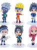 Lot de 6 Pièces Figurines de Collection Naruto - Enjouet