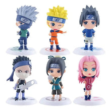 Lot de 6 Pièces Figurines de Collection Naruto - Enjouet