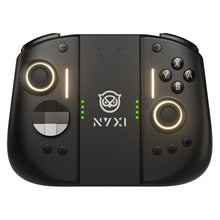 Manette nyxi hyperion 3 pour switch 2 noire avec joystick analogique circulaire lumineux et finition mate élégante