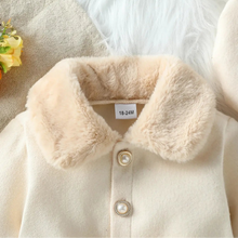 Manteau Fille Col Fourrure - Enjouet