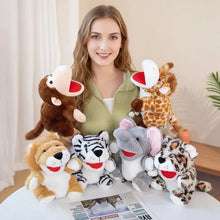 Marionnettes animaux en peluche - Enjouet