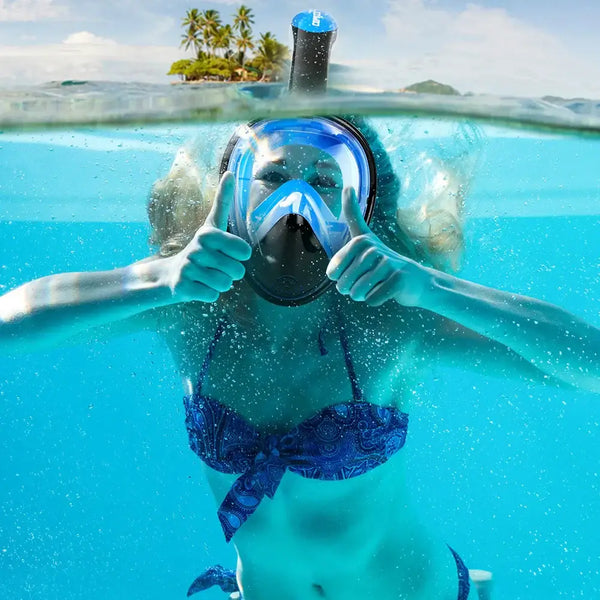 Masque de plongée avec Tuba
