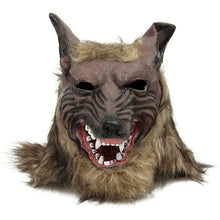 Masque et gants de loup en Latex pour Halloween - Enjouet